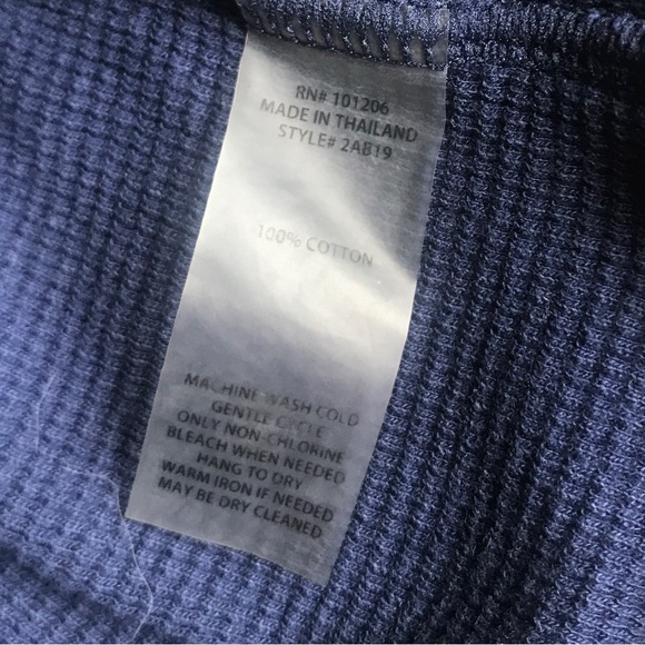 Soft Surroundings Dark Blue Waffle Knit Tunic Top/ Mini Dress Size Small Pockets - Picture 13 of 16